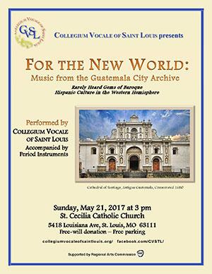 May 21, 2017 -- For the New World:Music form the Guatemala City Archive